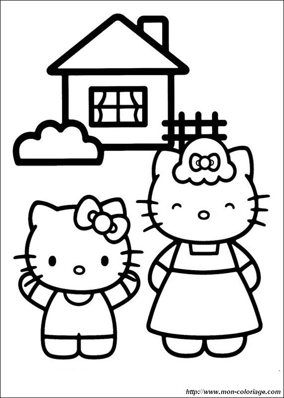 picture Hello Kitty  and her mother